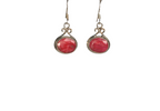 Ruby Earpiece Silver 925