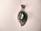 Luminous Labradorite Fosi Pendant