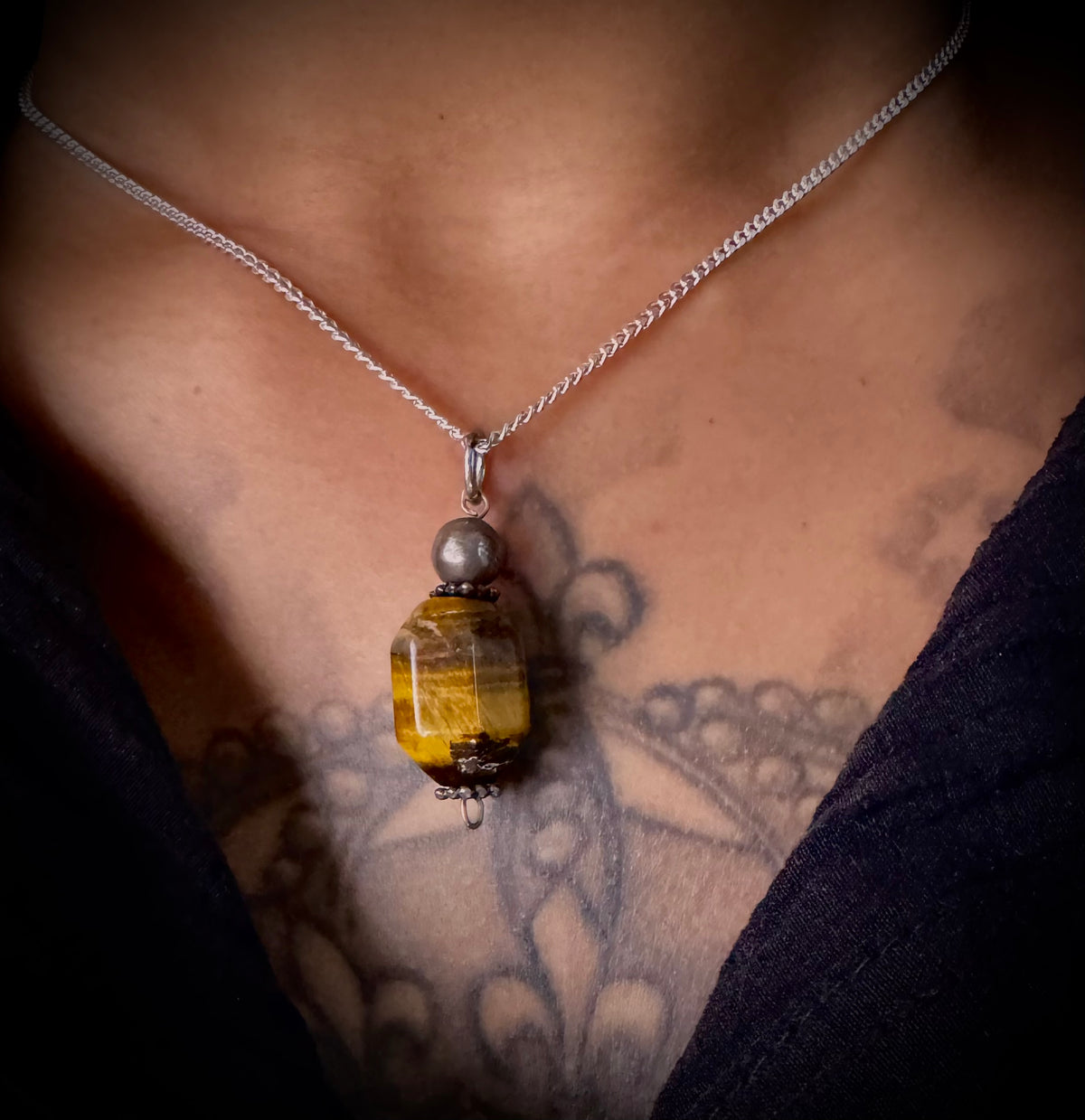 Tiger’s Essence ball Pendant