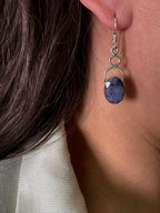 Blue Sapphire Earpiece 1