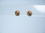 Tigereye stud earring Silver 925