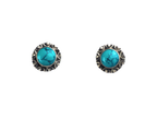 Turqoise stud earring Silver 925