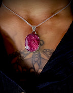 Rose Ruby Pendant