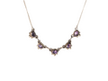 Amethist Necklace Silver 925