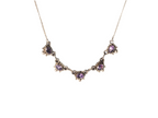 Amethist Necklace Silver 925