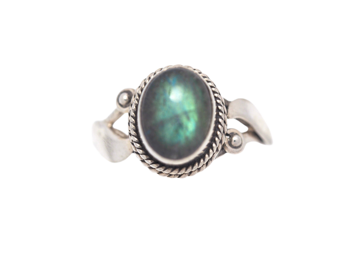 Cirband Labradorite Ring