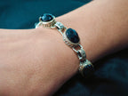 Black Onyx Bracelet Silver 925
