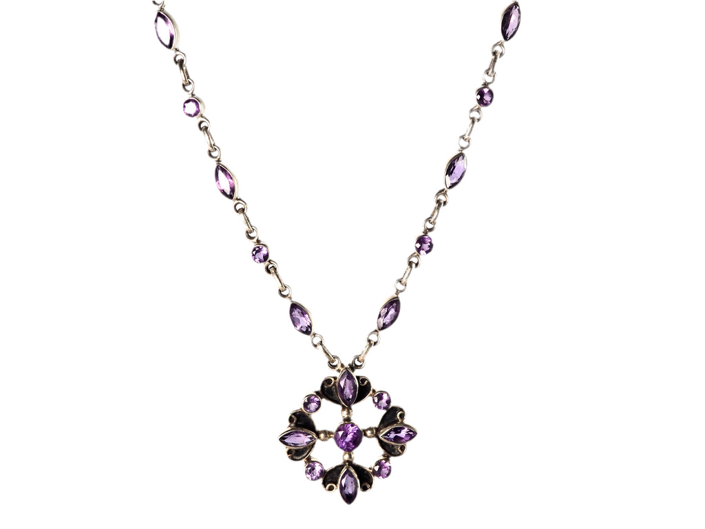 Eternal Bloom Necklace Amethist