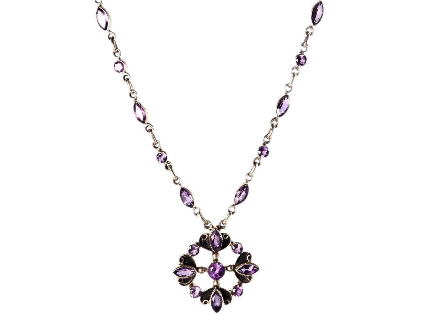 Eternal Bloom Necklace Amethist