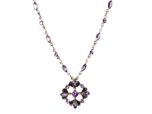 Eternal Bloom Necklace Amethist