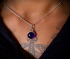 Amethist Round Pendant