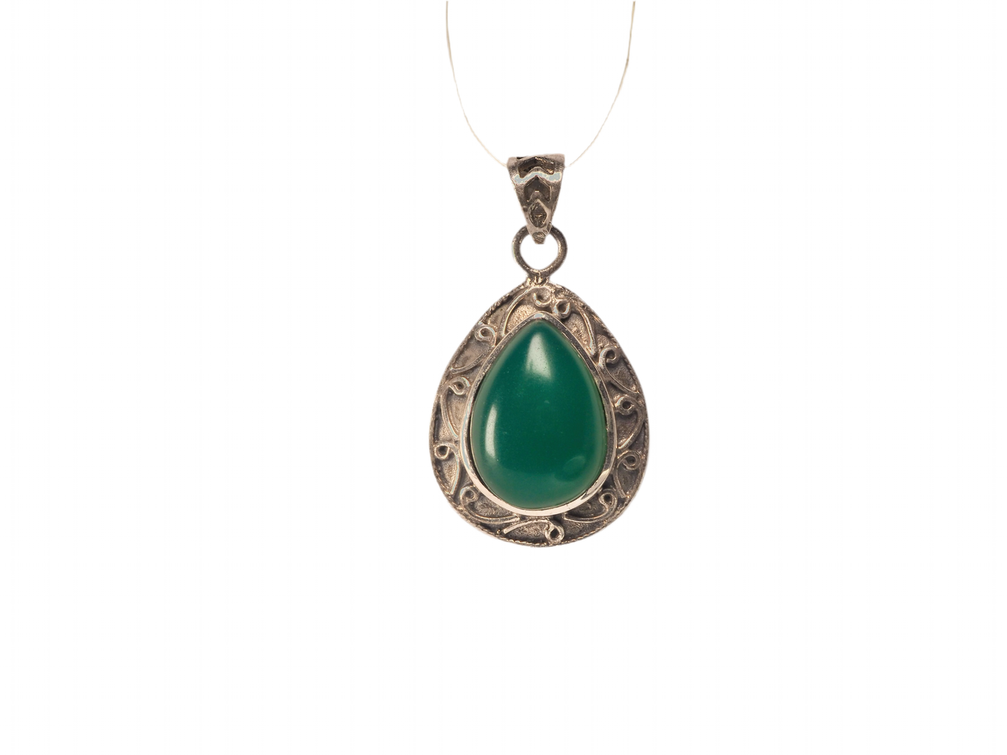 Pendant Groene Onyx