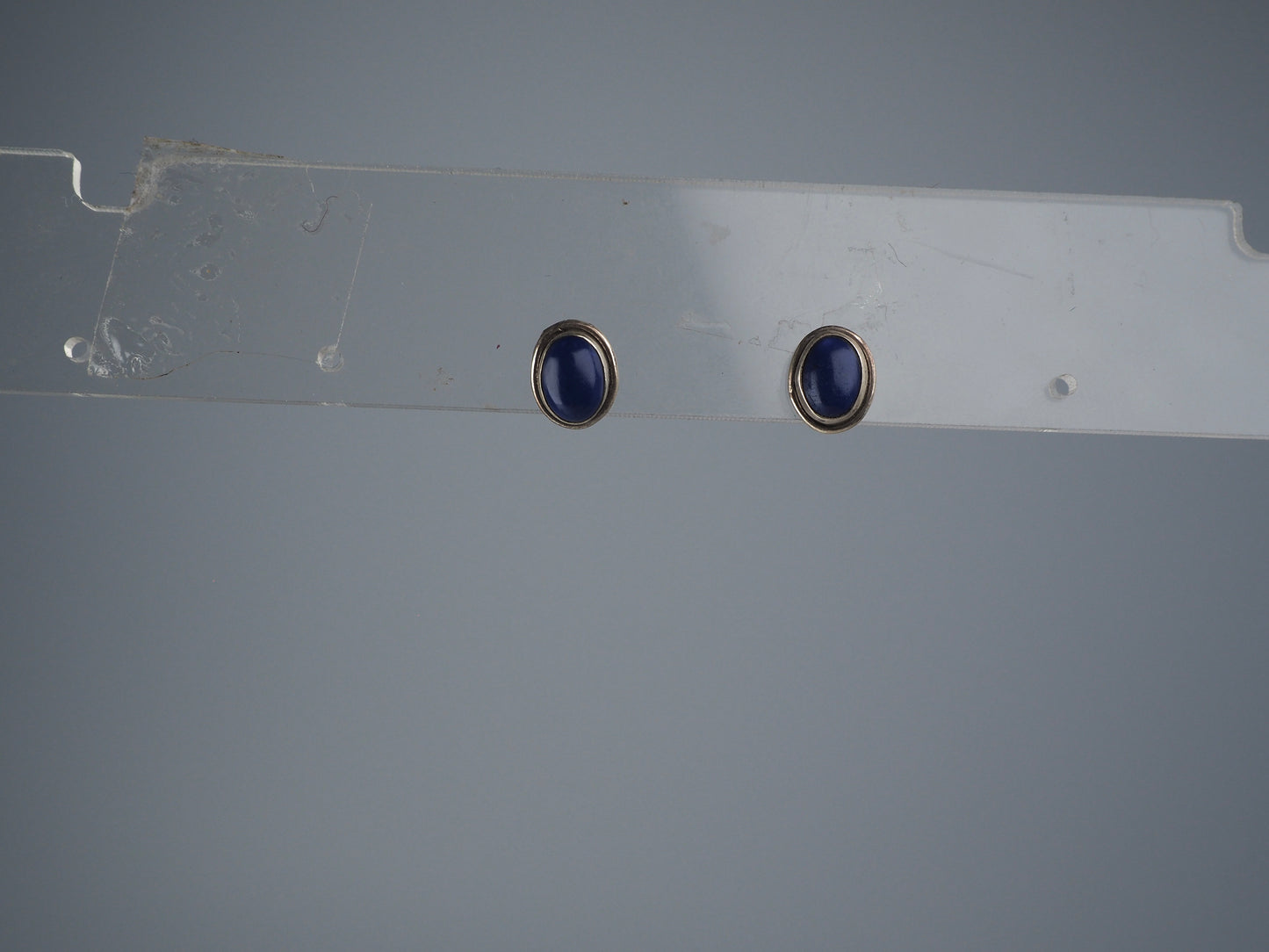 Lapis Lazuli stud earring Silver 925