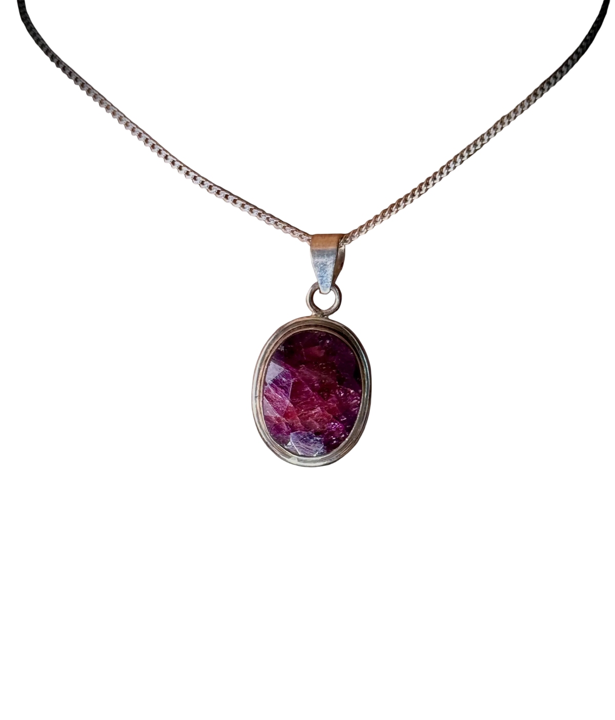 Rose Ruby Pendant