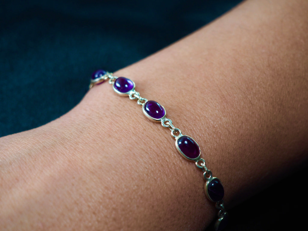 Amethist Bracelet Silver 925