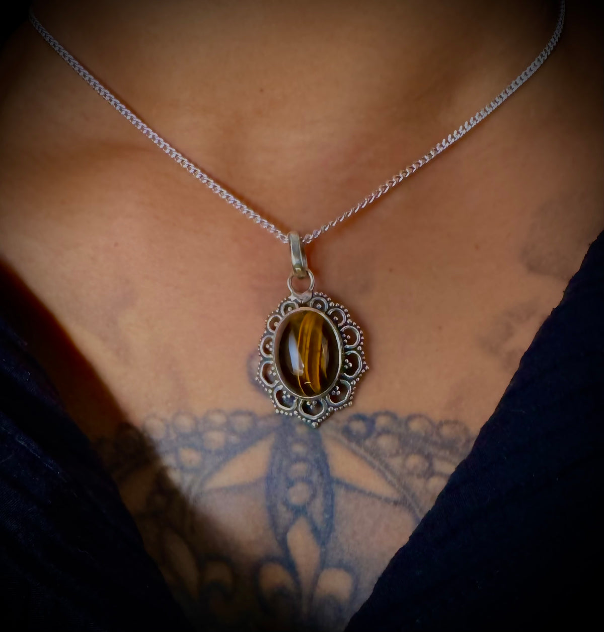 Tiger’s Essence flow Pendant