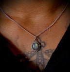 Luminous Labradorite  Sol Pendant