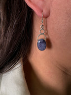 Blue Sapphire Earpiece 1