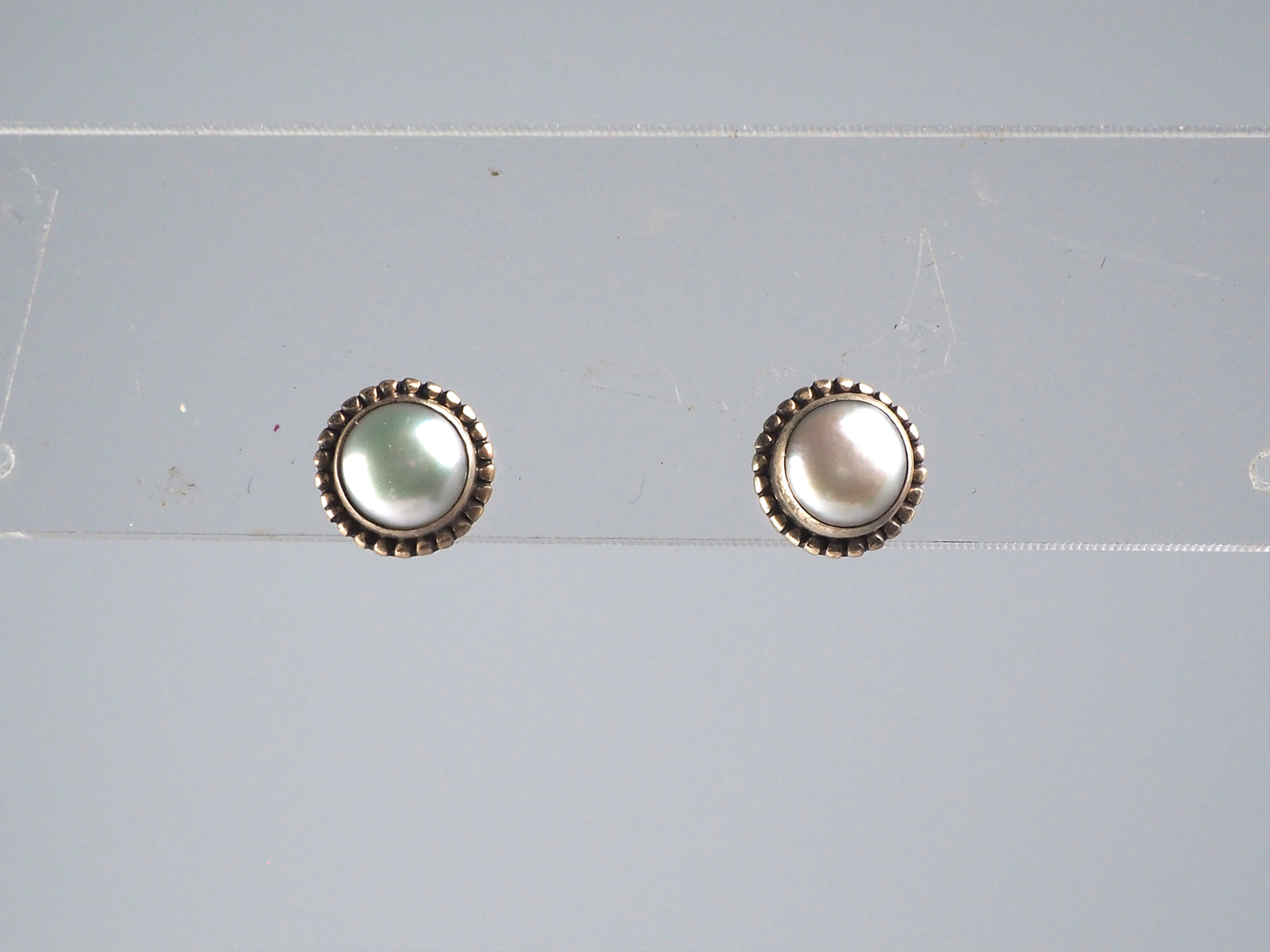 Pearl stud earring Silver 925