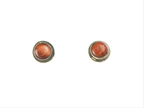 Sunstone stud earring Silver 925