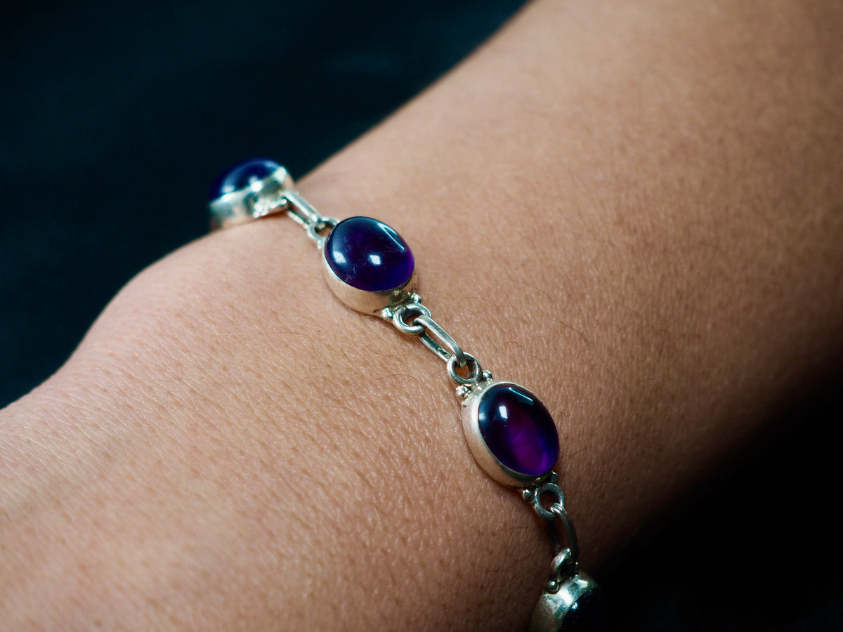 Amethist Bracelet Silver 925