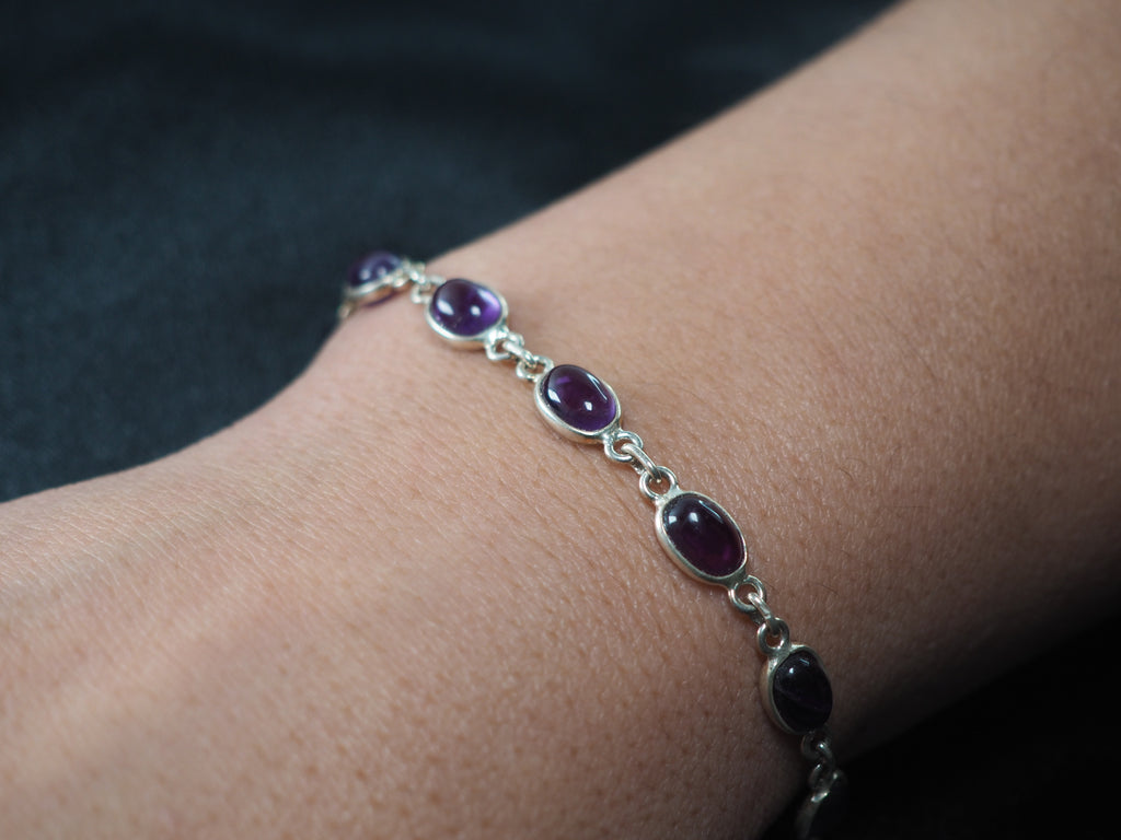Amethist Bracelet Silver 925