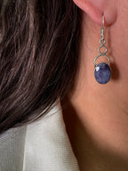 Blue Sapphire Earpiece 1