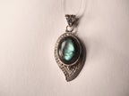 Luminous Labradorite Fosi Pendant