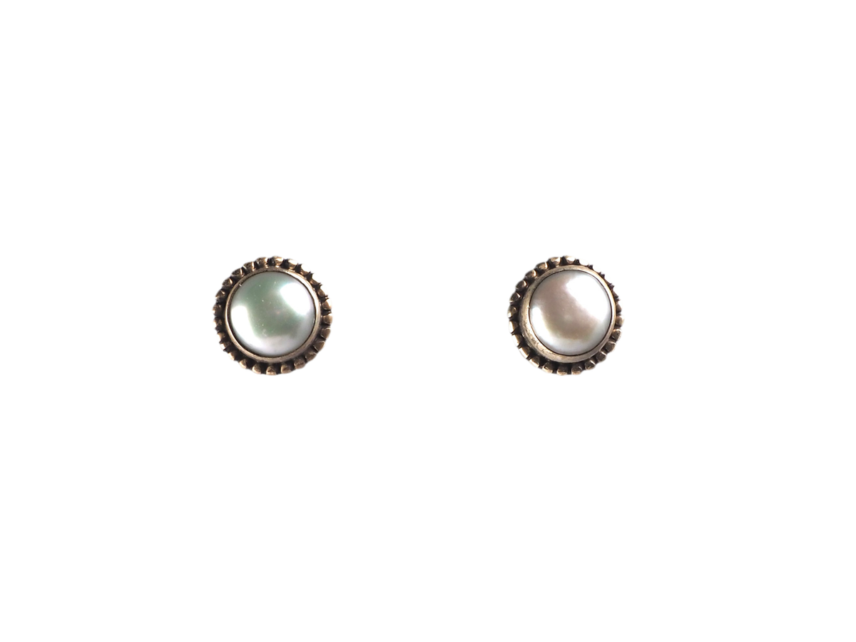 Pearl stud earring Silver 925