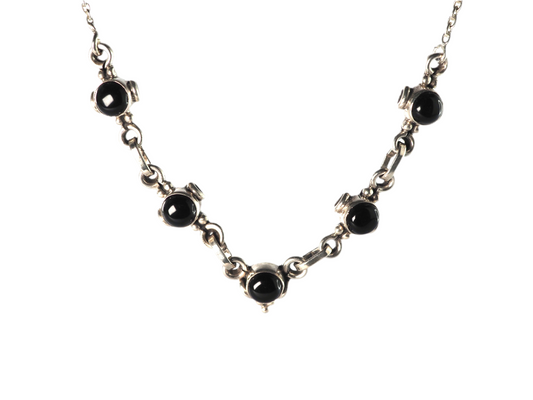 Onyx Necklace Silver 925