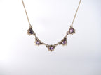 Amethist Necklace Silver 925