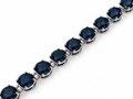 Flow blue-sapphire  Bracelet