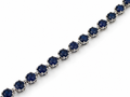 Flow blue-sapphire  small Bracelet