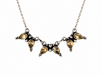Silver Citrine Necklaces