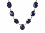 Celestial Blue Sapphire Majesty Necklace