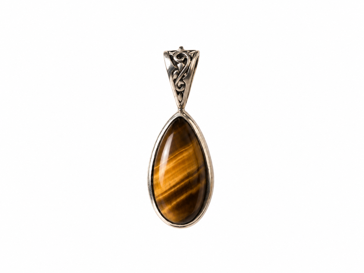Tiger’s Essence drop pendant