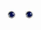 Lapis Lazuli stud earring Silver 925