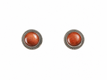 Sunstone stud earring Silver 925