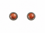 Sunstone stud earring Silver 925