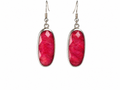 Ruby Rose Earpiece Silver 925