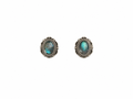 Labradorite stud earring Silver  925
