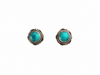 Turqoise stud earring Silver 925