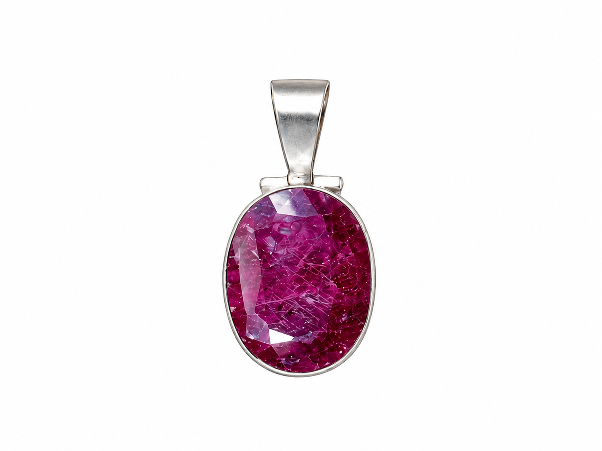 Rose Ruby  Pendant