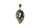 Luminous Labradorite Fosi Pendant