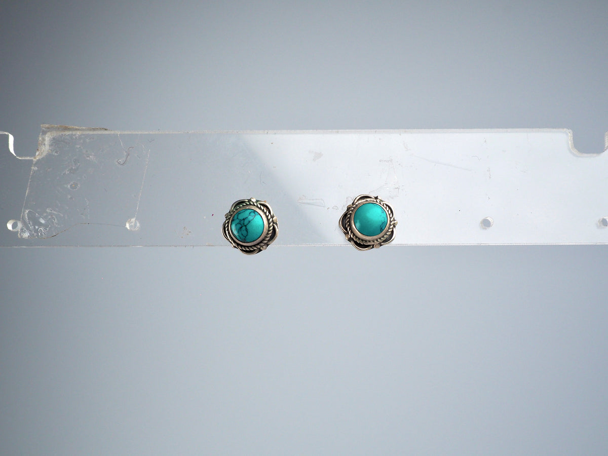 Turqoise stud earring Silver 925