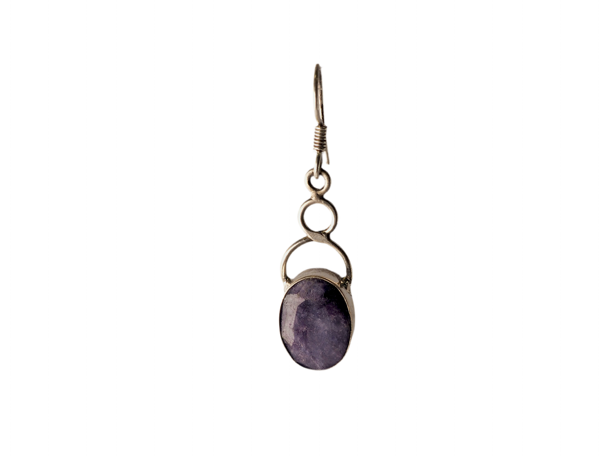 Blue Sapphire Earpiece 1