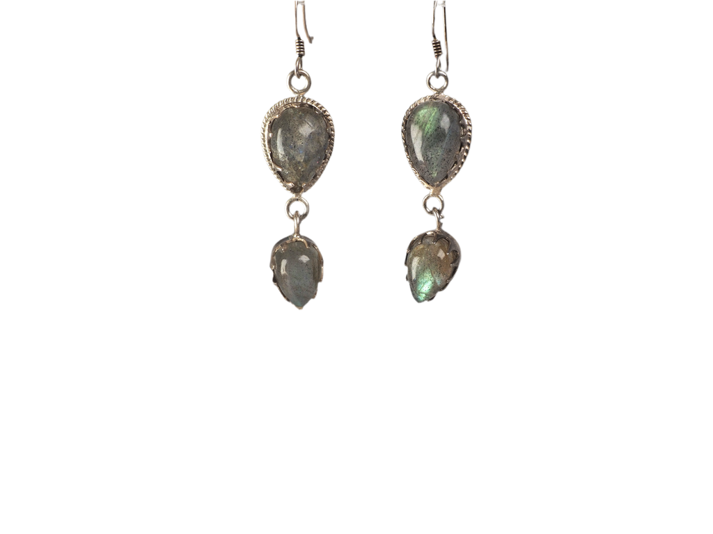 Labradorite Earpiece Silver 925 ?