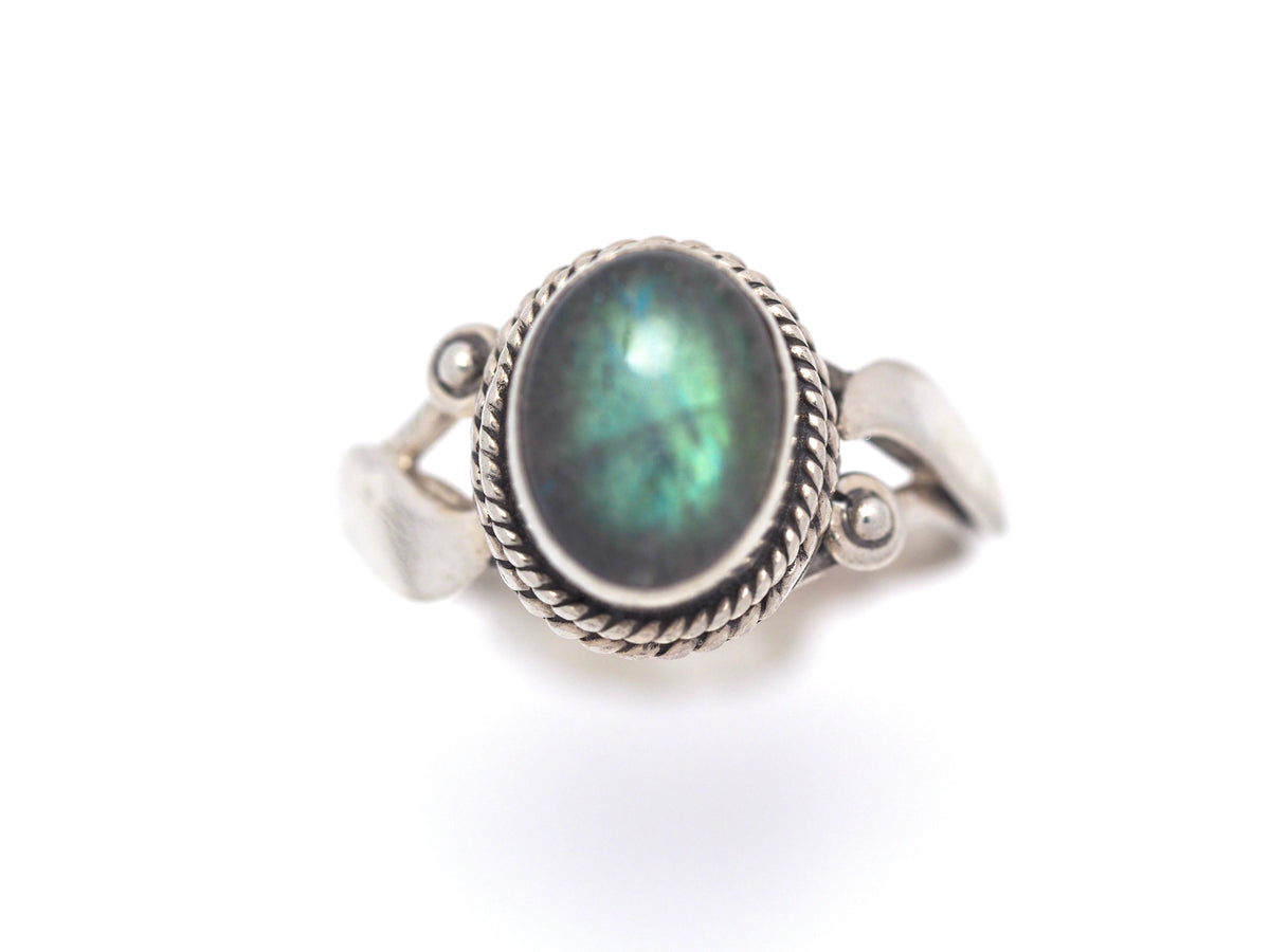 Cirband Labradorite Ring