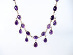 Amethist Necklace Silver 925