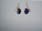 Blue Sapphire Earpiece Silver 925